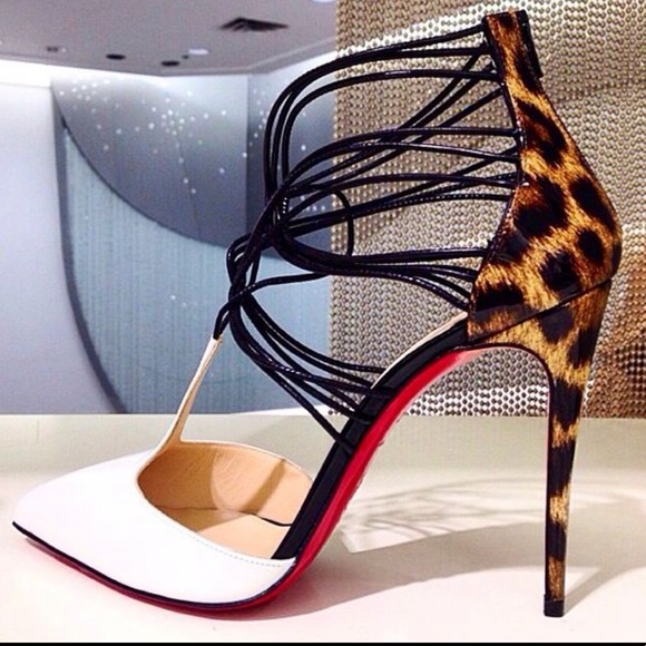 Christian Louboutin Confusa Heels Sz 37.5 - Picture 3 of 16